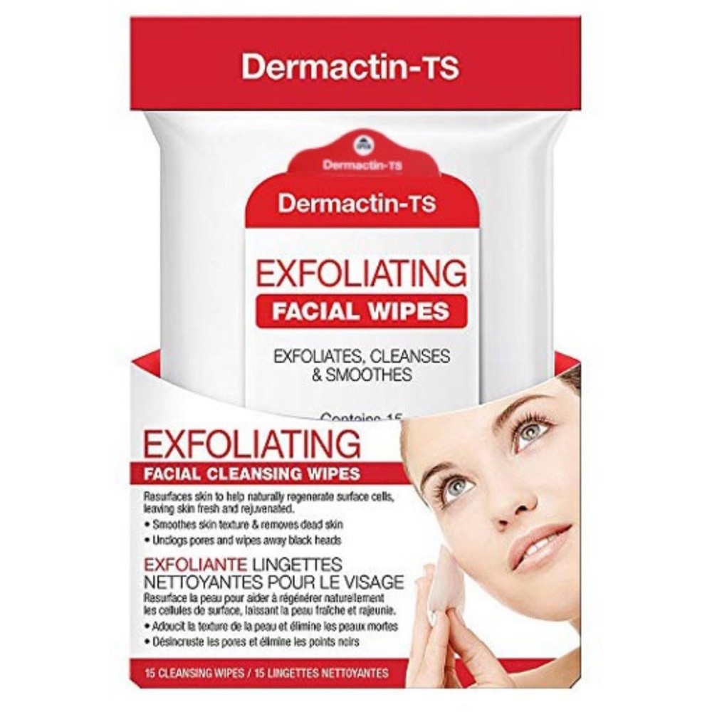 Exfoliating Facial Wipes Made in Korea